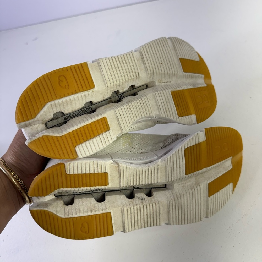 On Running Cloudnova CloudTec Sneakers Undyed-White White Women’s 7.5 - Picture 9 of 11